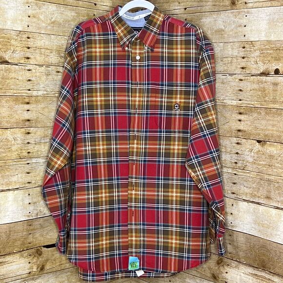 CINCH PLAID COTTON COWBOY CUT BUTTON DOWN WESTERN RODEO COWBOY WEAR - Picture 1 of 2